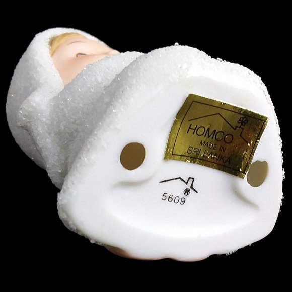 Vintage Homco Ceramic Nativity Scene 10pc Set #5609 Christmas - Picture 10 of 10